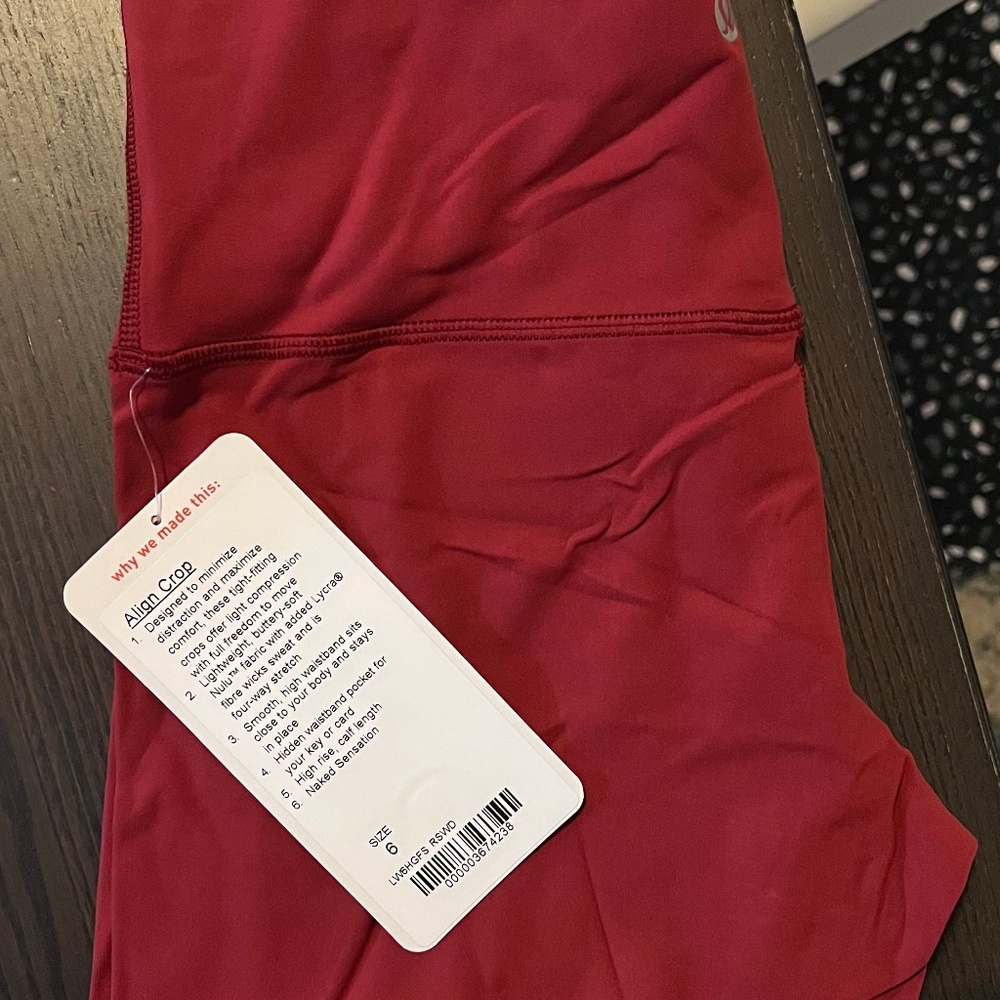 Lululemon align crop pant